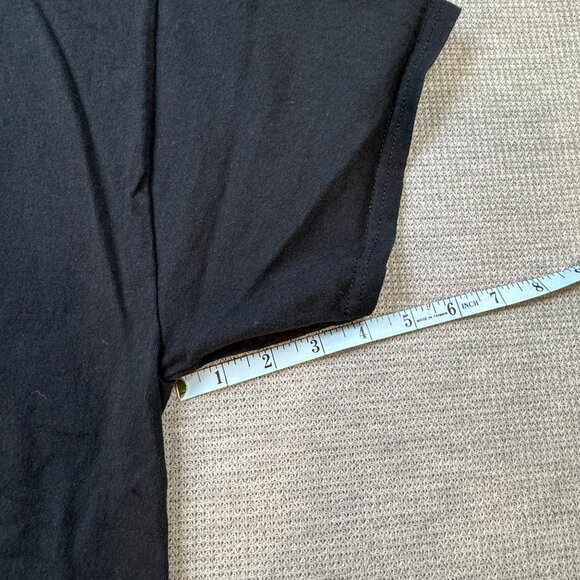 Lets Get Together & Feel Alright Graphic T-Shirt Black Reggae Lyric DOM Size XL - Picture 8 of 8